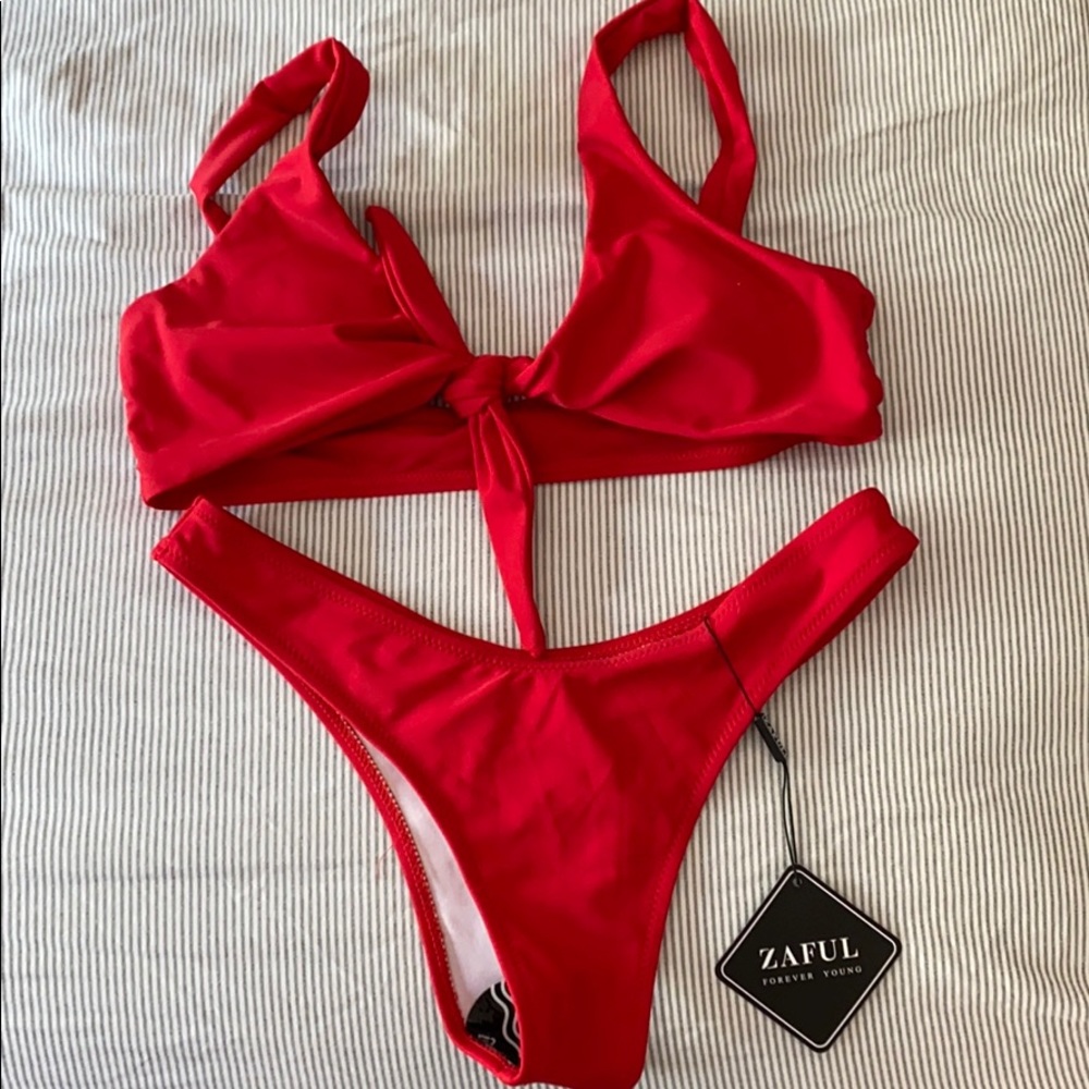 Zaful tie suit